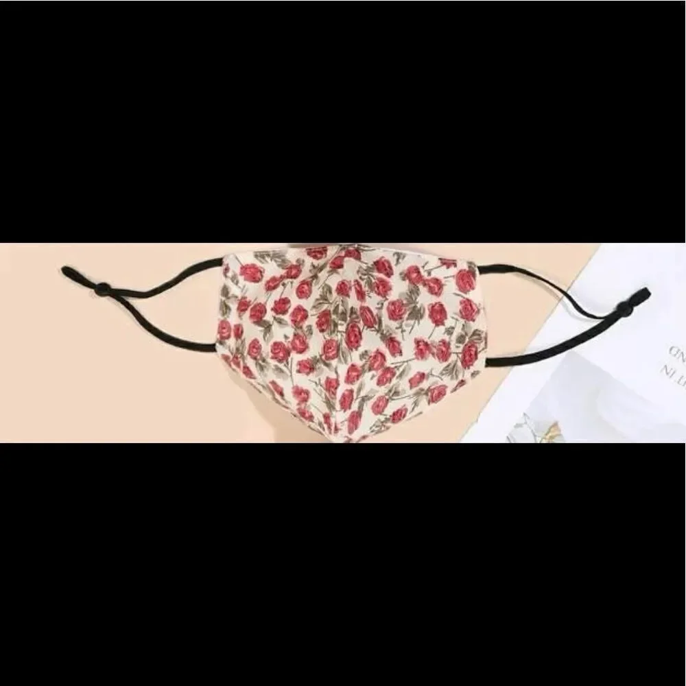 Floral Patterned Face Mask